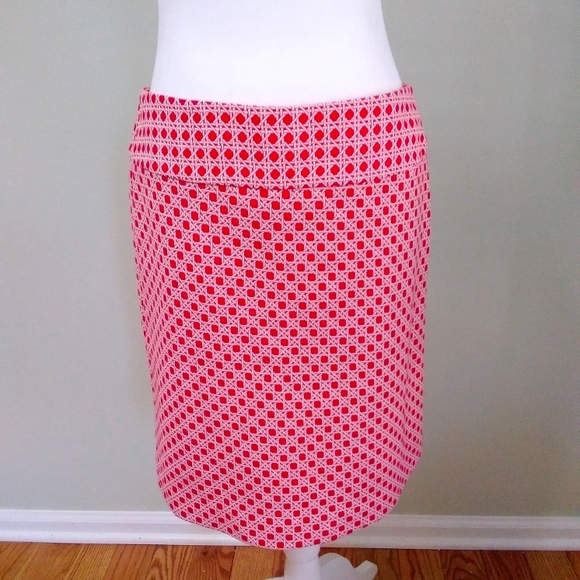 2/$15 Talbots Print Pencil Skirt - Picture 1 of 6